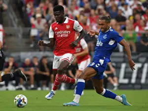 Thomas Partey vs. Dominic Calvert-Lewin: A Battle of Power and Precision in Arsenal's Pre-Season Clash with Everton