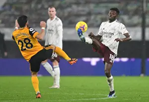 Thomas Partey vs. Joao Moutinho: Intense Battle in Wolverhampton Wanderers vs. Arsenal Premier League Clash