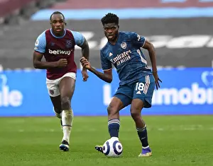 Thomas Partey vs Michail Antonio: Intense Battle in West Ham United vs Arsenal Premier League Clash