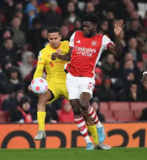 Thomas Partey vs. Thiago: Intense Battle in Arsenal v Liverpool Premier League Clash