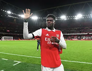 Arsenal V West Ham United 2022-23 Prints: Thomas Partey's Emotional Reaction: Arsenal vs