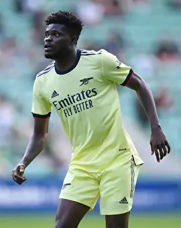 Hibernian V Arsenal 2021-22 Prints: Thomas Partey's Midfield Dominance: Arsenal's Pre-Season Victory over Hibernian