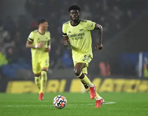 Brighton And Hove Albion V Arsenal 2021-22 Prints: Thomas Partey's Midfield Masterclass: Arsenal's Standout Performance Against Brighton & Hove Albion