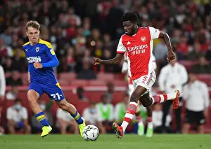 Thomas Partey's Powerful Performance: Arsenal's Carabao Cup Victory over AFC Wimbledon