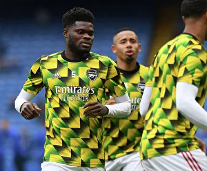 Thomas Partey's Pre-Match Ritual: Arsenal vs. Chelsea, Premier League 2022-23