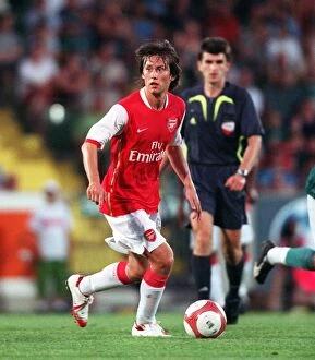 Images Dated 7th August 2006: Thomas Rosicky's Brilliant Performance: Arsenal's Victory Over SV Mattersburg (2006)