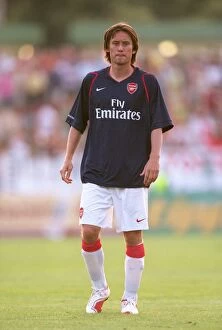 Images Dated 7th August 2006: Thomas Rosicky's Brilliant Performance: Arsenal's 2-1 Victory Over SV Mattersburg (2006)