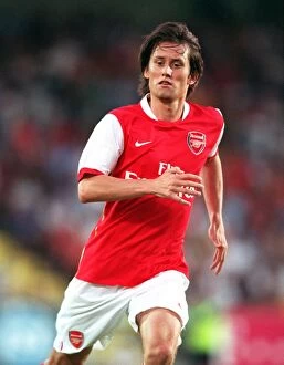 Images Dated 7th August 2006: Thomas Rosicky's Brilliant Performance: Arsenal's Pre-Season Victory Over SV Mattersburg (2006)