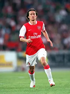 Mattersburg V Arsenal 2006-07 Prints: Thomas Rosicky's Brilliant Performance: Arsenal's Pre-Season Victory (2006)