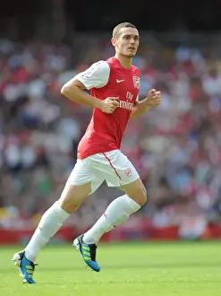 Arsenal V New York Red Bulls 2011-12 Prints: Thomas Vermaelen in Action for Arsenal against New York Red Bulls at Emirates Cup, 2011