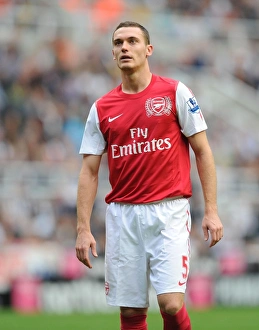 Thomas Vermaelen: In Action for Arsenal Against Newcastle United, Premier League 2011-12