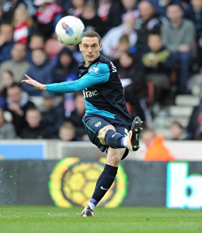 Thomas Vermaelen in Action: Arsenal vs. Stoke City, Premier League 2011-12