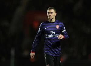 Images Dated 1st January 2013: Thomas Vermaelen in Action: Arsenal vs. Southampton, Premier League 2012-13