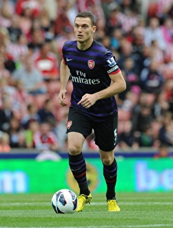 Thomas Vermaelen in Action: Arsenal vs Stoke City, Premier League 2012-13