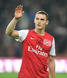 Thomas Vermaelen in Action: Arsenal vs West Bromwich Albion, Premier League 2011-12