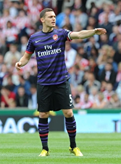 Thomas Vermaelen in Action: Stoke City vs. Arsenal, Premier League 2012-13