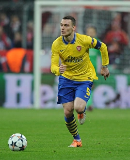Thomas Vermaelen at Allianz Arena: Arsenal vs. FC Bayern Munich, UEFA Champions League 2013-14