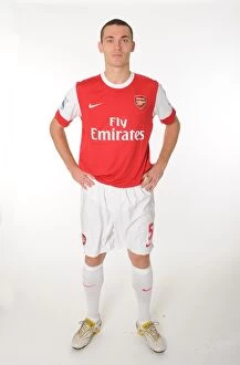 1st Team Player Images 2010-11 Collection: Thomas Vermaelen (Arsenal). Arsenal 1st team Photocall and Membersday. Emirates Stadium
