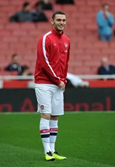 Thomas Vermaelen (Arsenal). Arsenal 4: 1 Norwich City. Barclays Premier League. Emirates Stadium