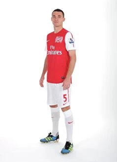 Thomas Vermaelen (Arsenal). Arsenal Photocall, Emirates Stadium, Arsenal Football Club