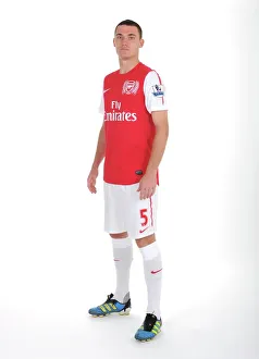 Thomas Vermaelen (Arsenal). Arsenal Photocall, Emirates Stadium, Arsenal Football Club Thomas Vermaelen (Arsenal). Arsenal Photocall, Emirates Stadium, Arsenal Football Club
