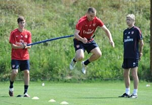Images Dated 23rd July 2010: Thomas Vermaelen (Arsenal). Arsenal Training Camp, Bad Waltersdorf, Austria, 23 / 7 / 2010