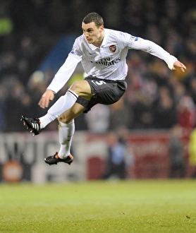 Thomas Vermaelen (Arsenal). Burnley 1: 1 Arsenal, Barclays Premier League