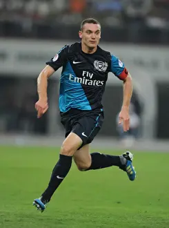 Malaysia XI V Arsenal Prints: Thomas Vermaelen (Arsenal). Malaysia XI 0: 4 Arsenal, Bukit Jalil Stadium