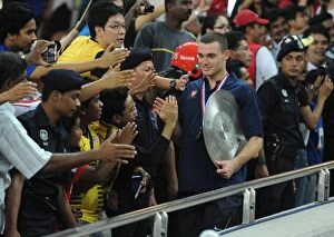Malaysia XI v Arsenal Collection: Thomas Vermaelen (Arsenal). Malaysia XI 0: 4 Arsenal, Bukit Jalil Stadium