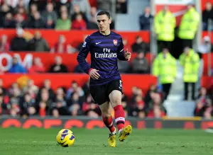 Thomas Vermaelen (Arsenal). Manchester United 2: 1 Arsenal. Barclays Premier League