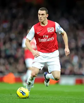 Arsenal V Wolverhampton Wanderers 2011-2012 Prints: Thomas Vermaelen: Arsenal vs. Wolverhampton Wanderers, Premier League 2011-2012