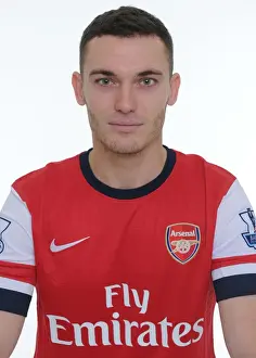 Thomas Vermaelen at Arsenal's 2013-14 Squad Photocall