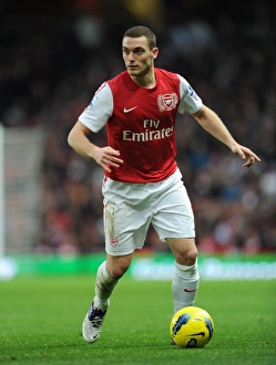 Arsenal V Wolverhampton Wanderers 2011-2012 Prints: Thomas Vermaelen: Arsenal's Defensive Wall vs