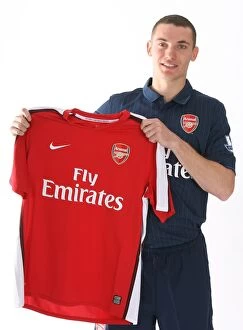 Images Dated 19th June 2009: Thomas Vermaelen Joins Arsenal at Emirates Stadium (June 2009)