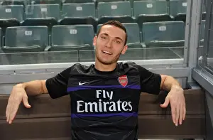 Kitchee V Arsenal 2012-13 Prints: Thomas Vermaelen: Post-Match Moment of Reflection after Kitchee FC vs. Arsenal FC, 2012