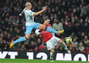 Thomas Vermaelen Scores Past Alan Hutton in FA Cup Fourth Round: Arsenal vs. Aston Villa
