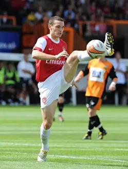 Barnet V Arsenal 2010-11 Prints: Thomas Vermaelen's Dominance: Arsenal Crushes Barnet 4-0 in Pre-Season Friendly