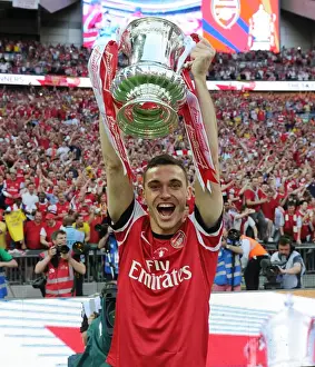 Arsenal V Hull City - FA Cup Final 2014 Prints: Thomas Vermaelen's Triumph: Arsenal's FA Cup Victory