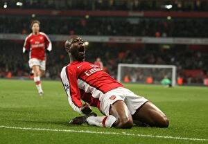 Arsenal v Hull City FA Cup Collection: Thrilling FA Cup Goal: William Gallas Scores the Decisive 2-1 for Arsenal against Hull City