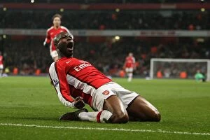 Arsenal v Hull City FA Cup Collection: Thrilling FA Cup Moment: William Gallas's Game-Changing Goal for Arsenal (2-1) vs. Hull City