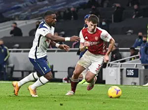 Tottenham Hotspur V Arsenal 2020-21 Prints: Tierney vs Aurier: Battle of the London Rivals in the Premier League