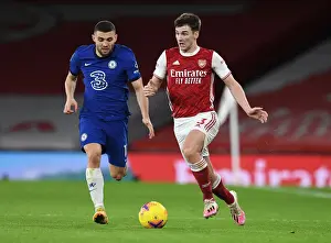 Tierney vs. Kovacic: A Wing Battle at Emirates Stadium - Arsenal vs. Chelsea (Premier League 2020-21)