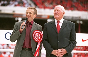Tom Watt and Henry Cooper during the Final Salute Ceremony