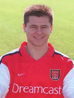 Tomas Danilevicius (Arsenal), Arsenal Training Ground, Shenley, Hertfordshire, 9 / 2 / 2001