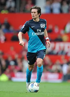 Manchester United V Arsenal 2011-12 Prints: Tomas Rosicky: In Action for Arsenal Against Manchester United (2011-12)