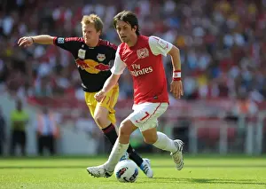 Arsenal V New York Red Bulls 2011-12 Prints: Tomas Rosicky in Action for Arsenal against New York Red Bulls - Emirates Cup 2011