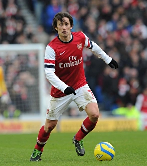 Tomas Rosicky in Action: Arsenal vs. Brighton & Hove Albion, FA Cup 2012-13