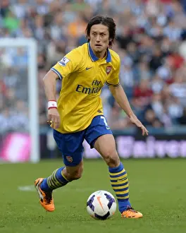 Tomas Rosicky: In Action for Arsenal Against West Bromwich Albion (2013-14)