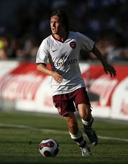 Tomas Rosicky in Action: Arsenal's 1-0 Win Over Salzburg in Pre-Season Friendly, 2007