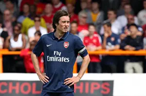 Barnet V Arsenal 2009-10 Prints: Tomas Rosicky in Action: Arsenal's Pre-Season Draw at Barnet (2009)